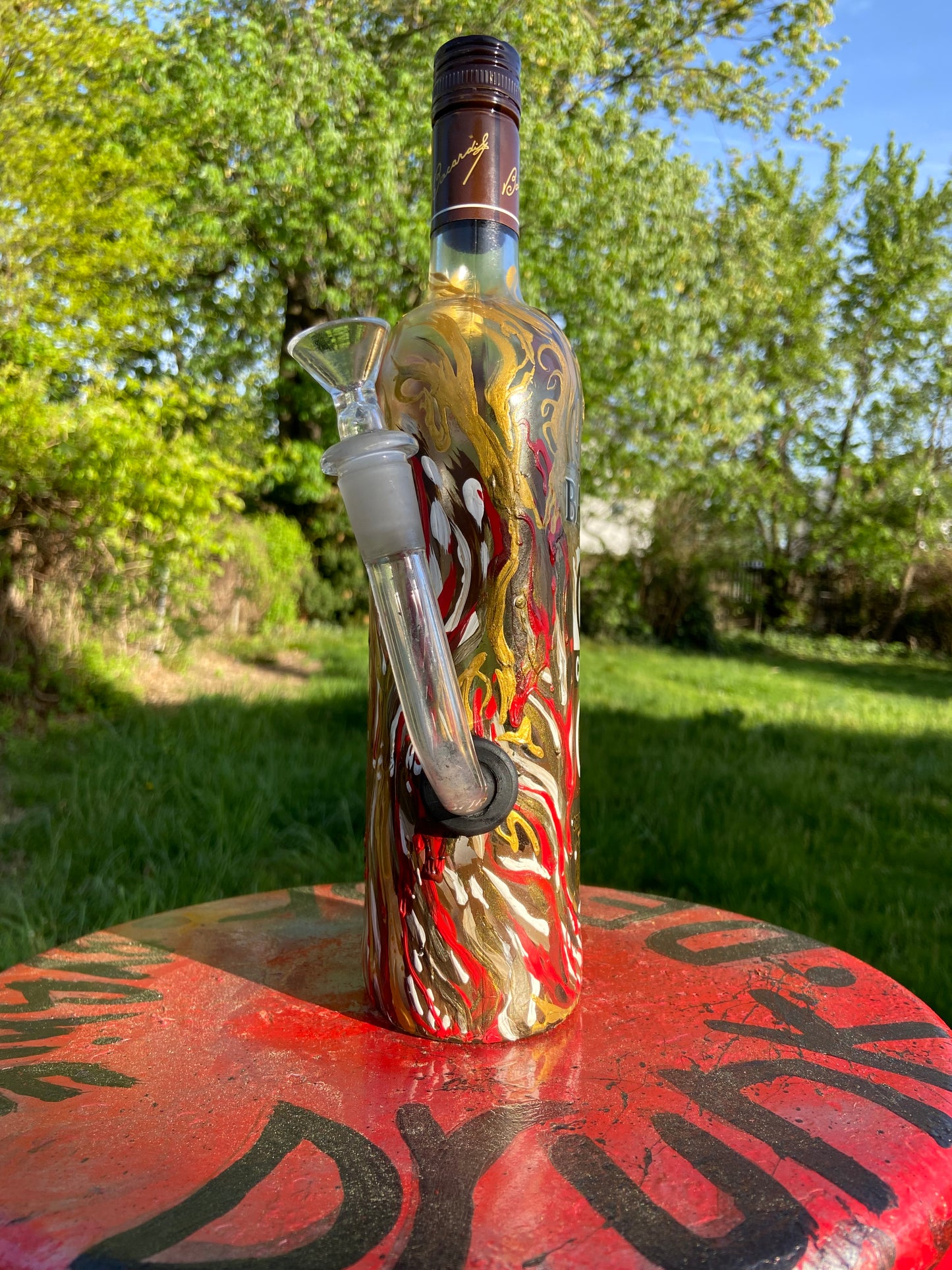Coconut Bacardi Water Pipe