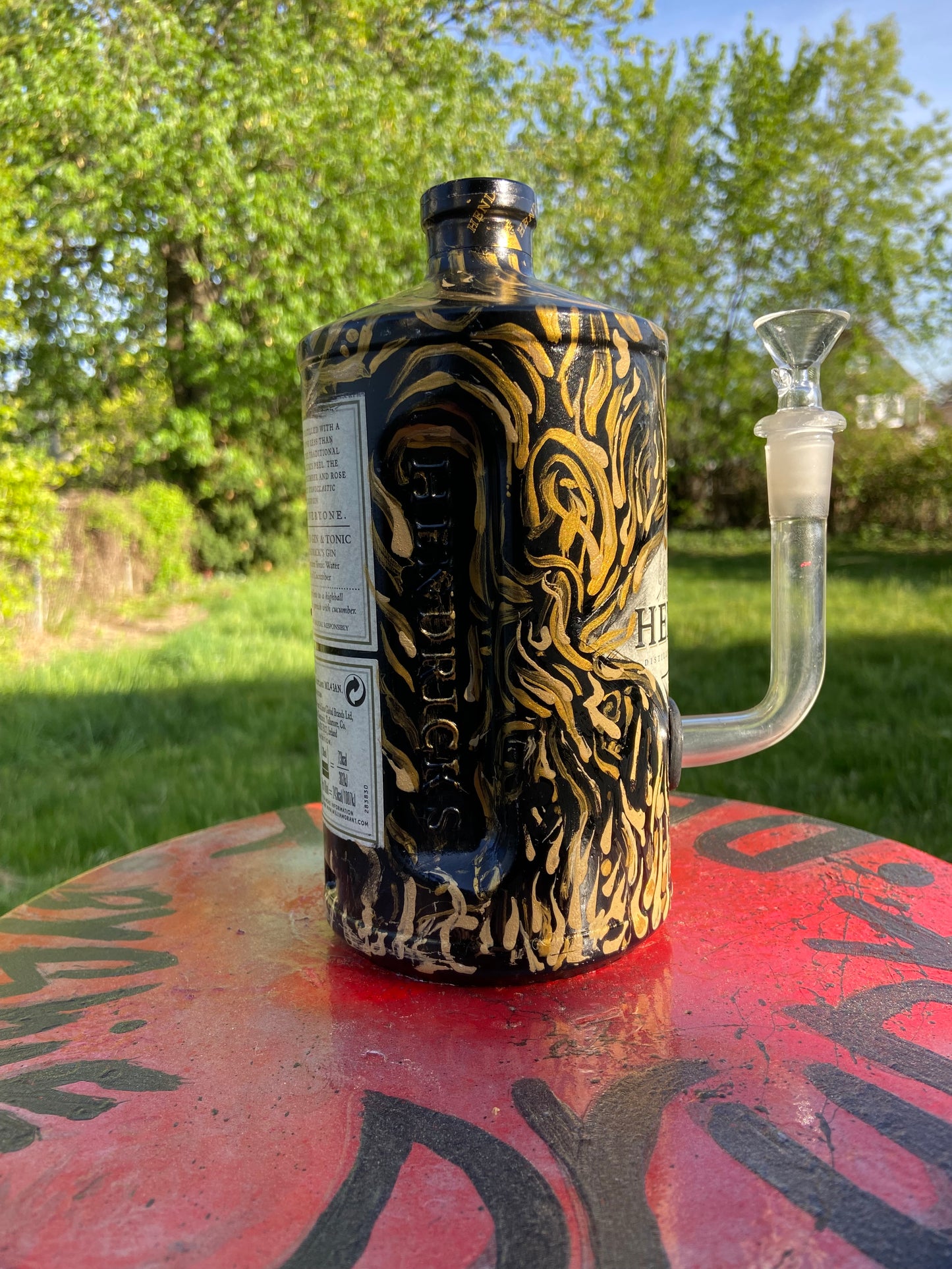 Hendricks Gin 1L Water Pipe