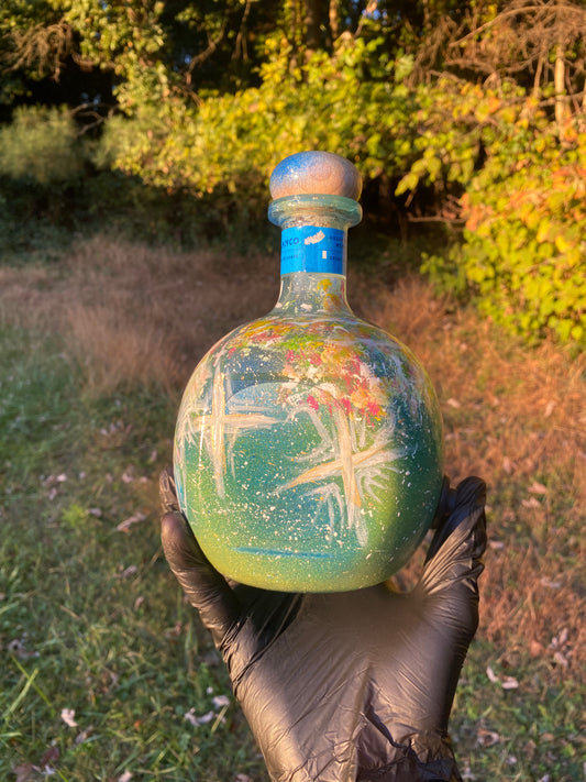 (When the Tree Dreamed of Fire) Don Julio 1L Adaptive Art Piece