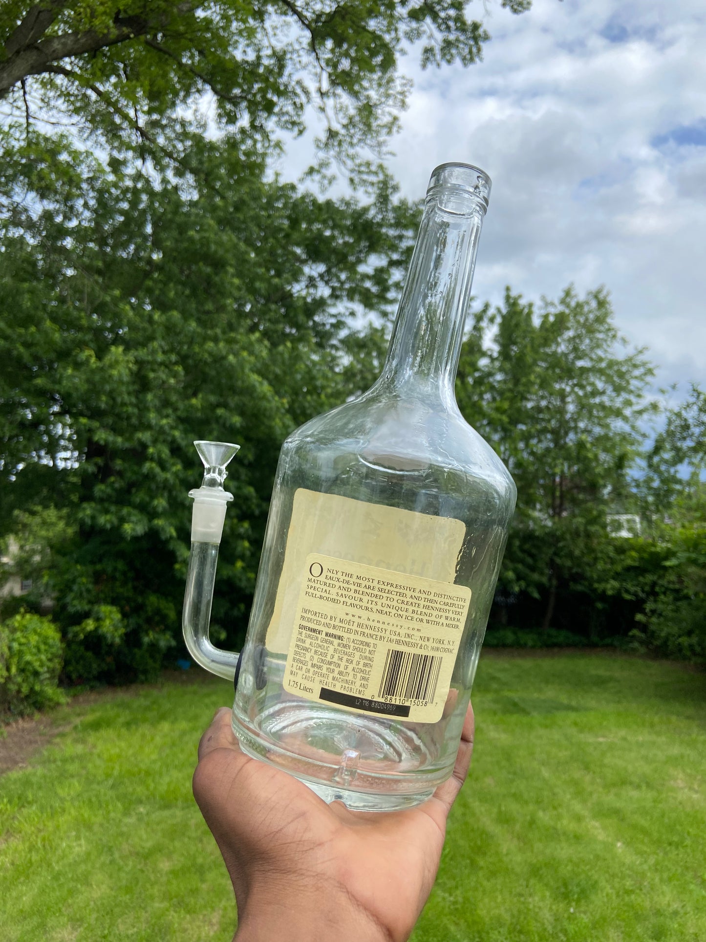 Hennesey 1.75L Glass Canvas