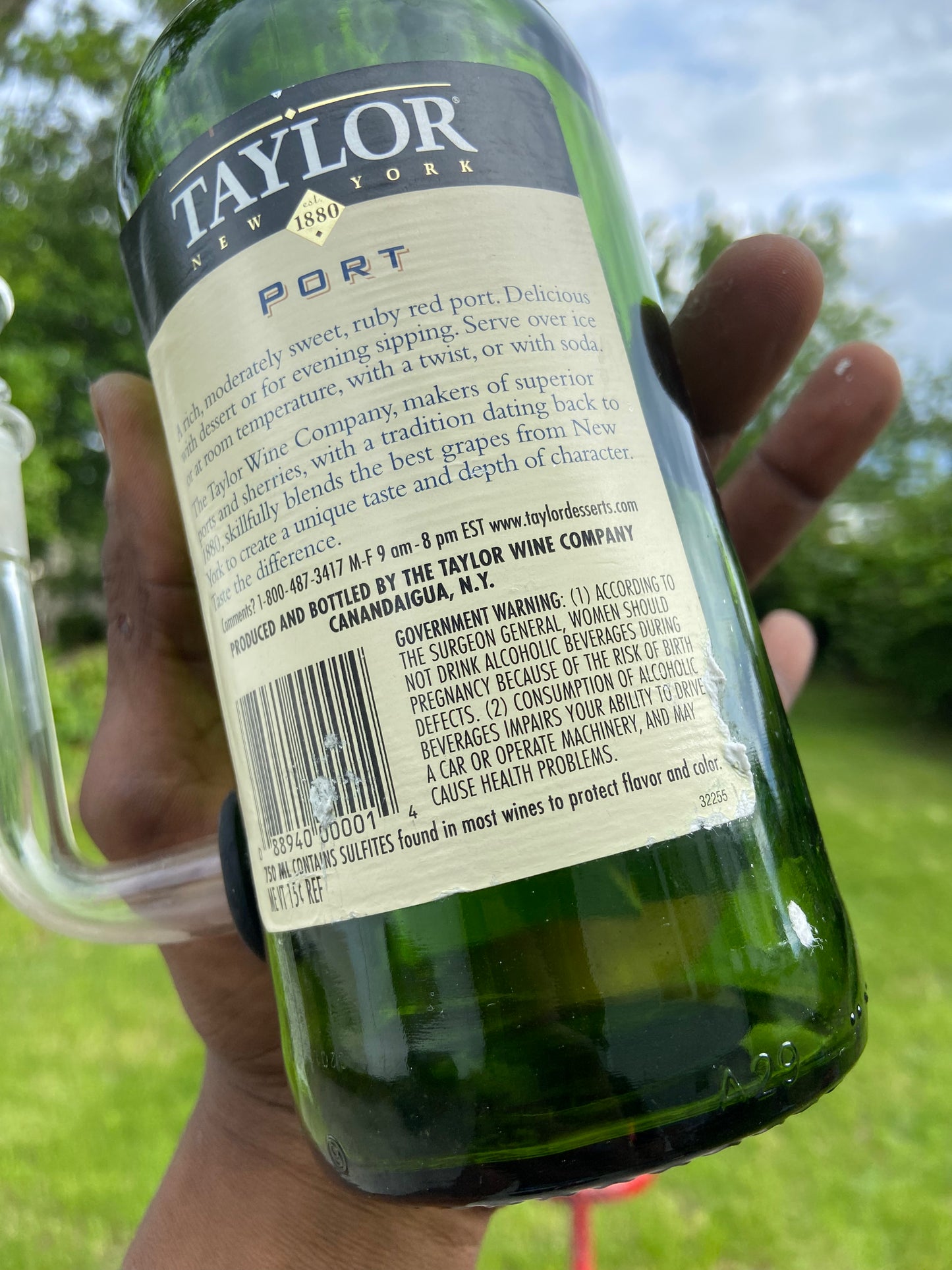 Taylor Port 750ml Glass Canvas