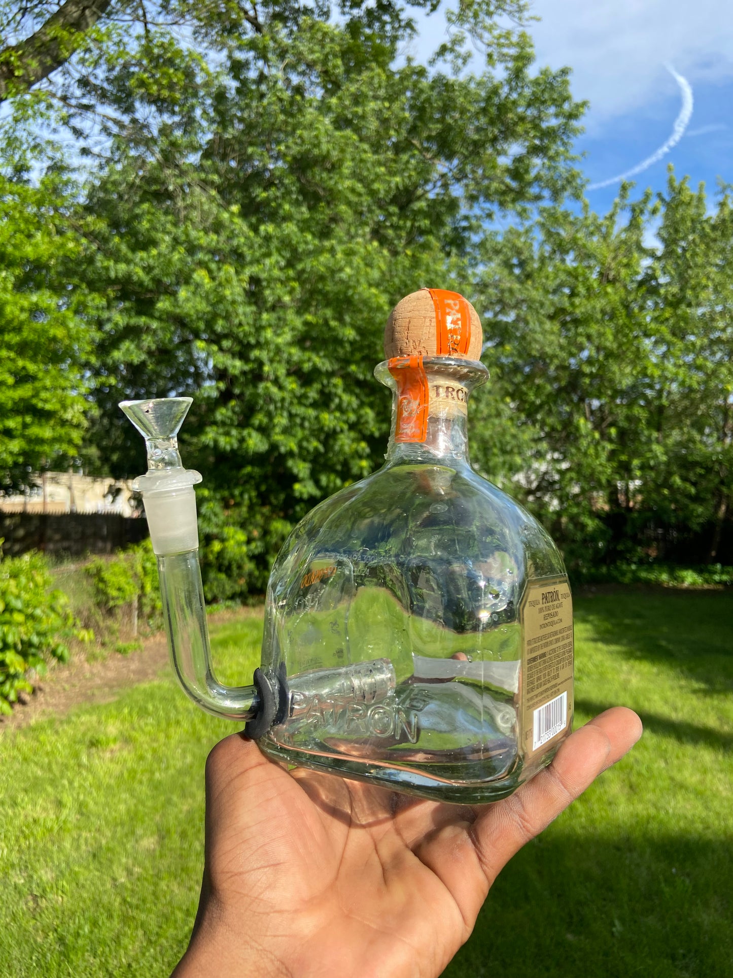 Patron 750ml Glass Canvas