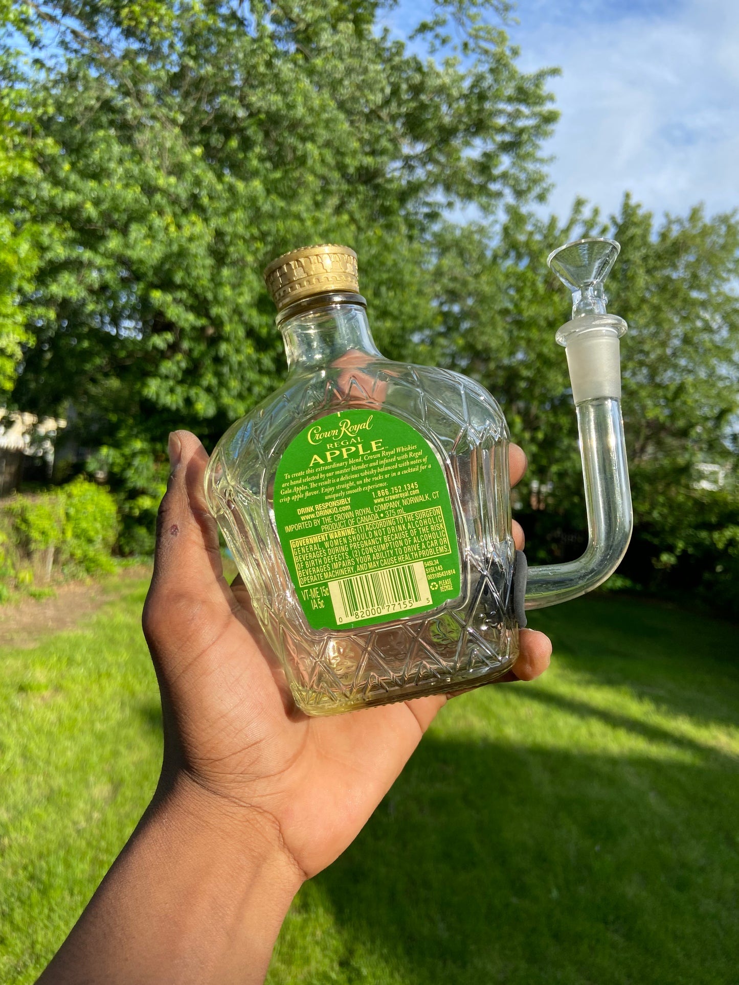 Crown Apple 375ml Glass Canvas