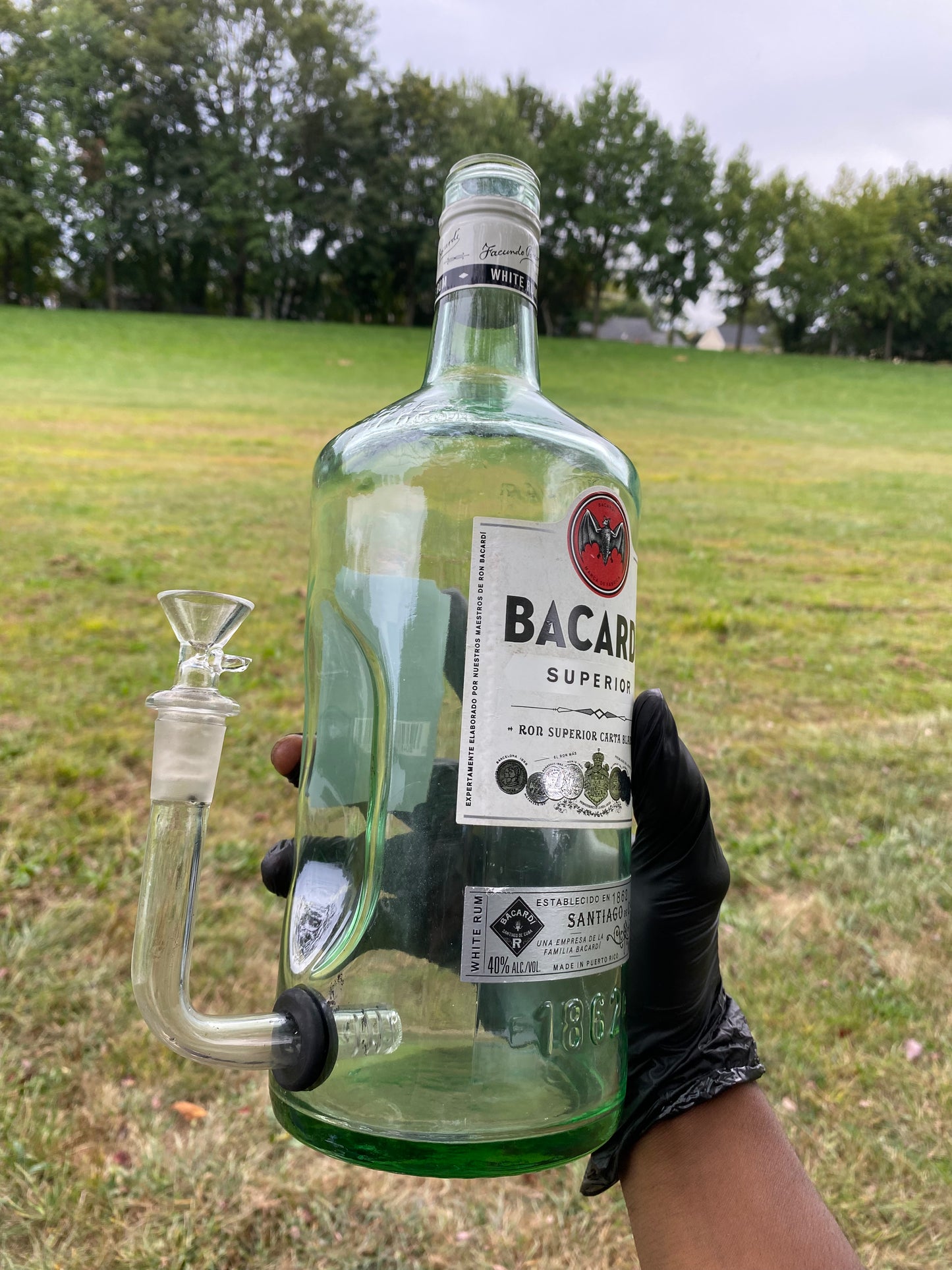 Bacardí 1.75L Glass Canvas
