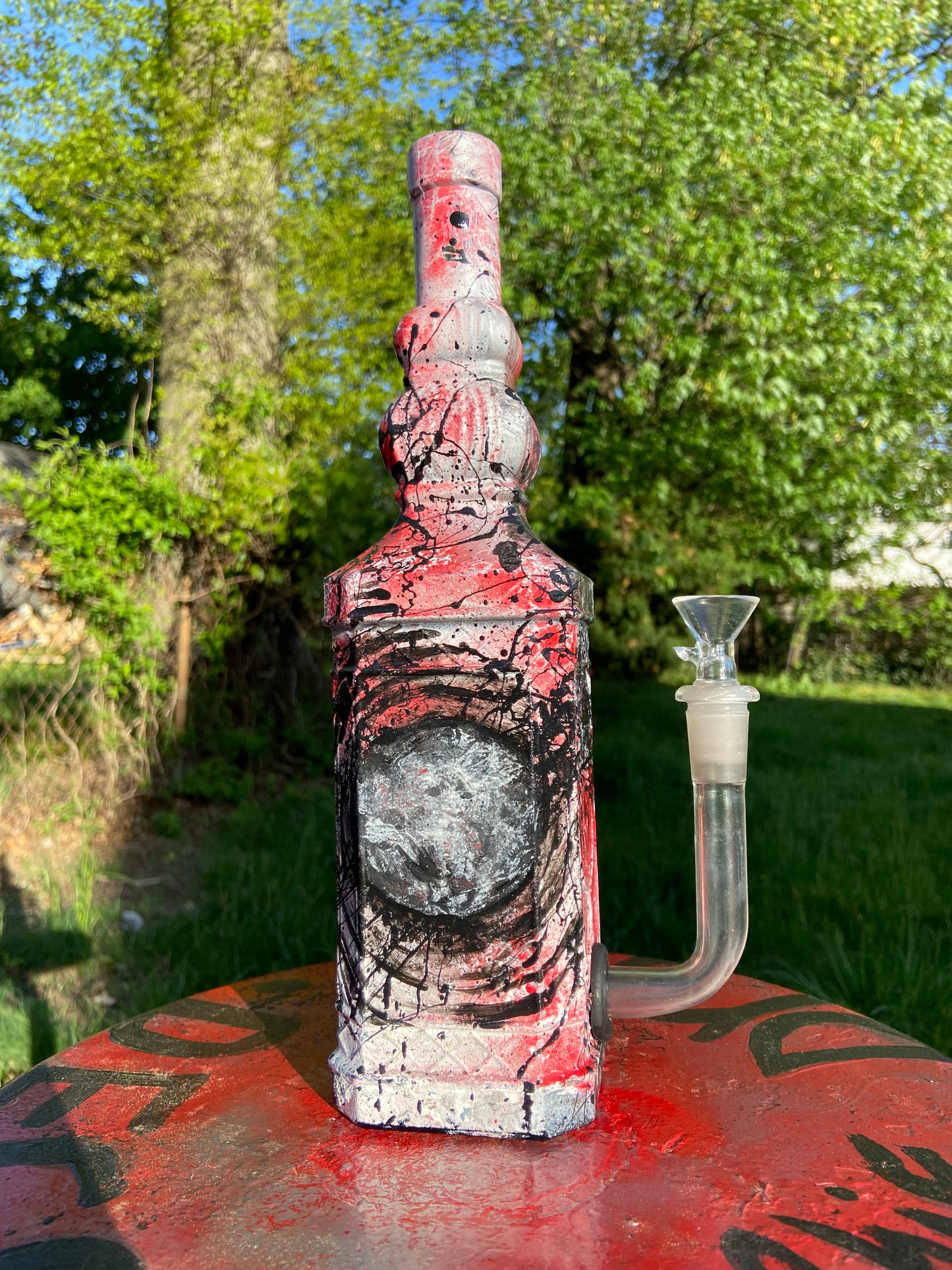 (Crimson Grove) 750ml Adaptive Art piece