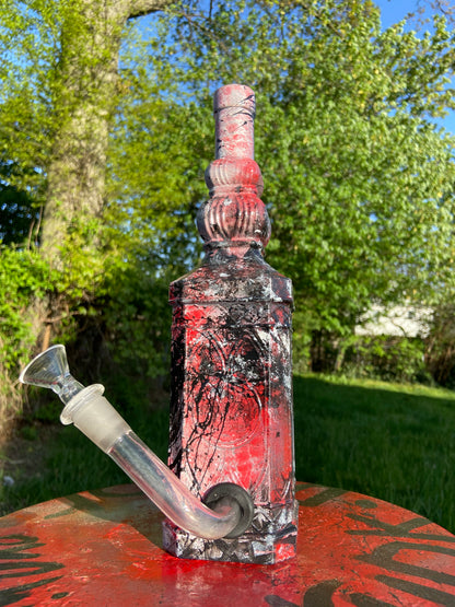 (Crimson Grove) 750ml Adaptive Art piece