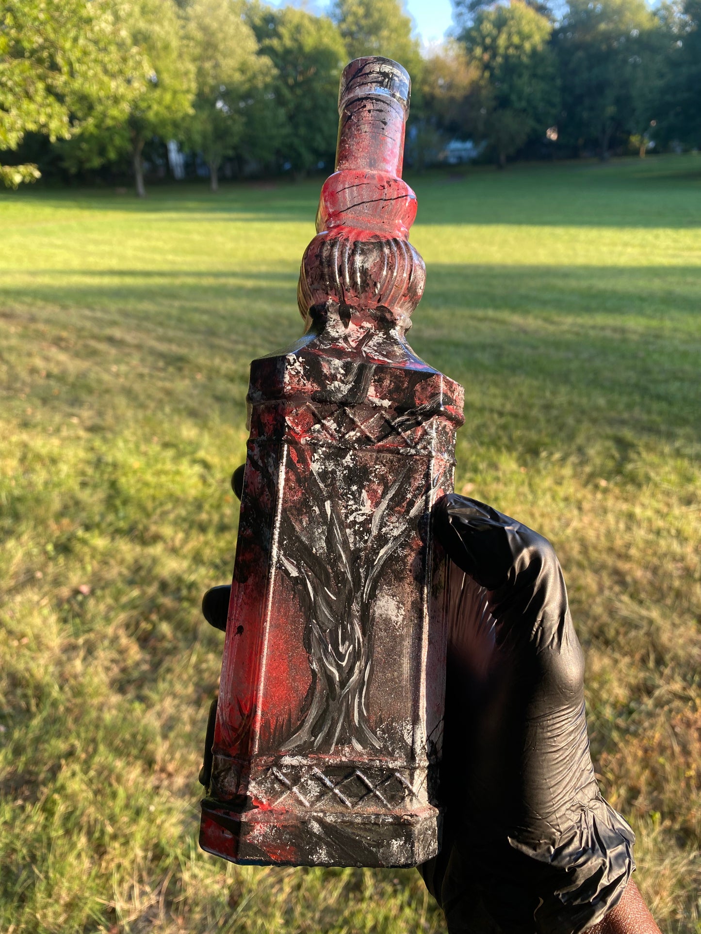 (Crimson Grove) 750ml Adaptive Art piece