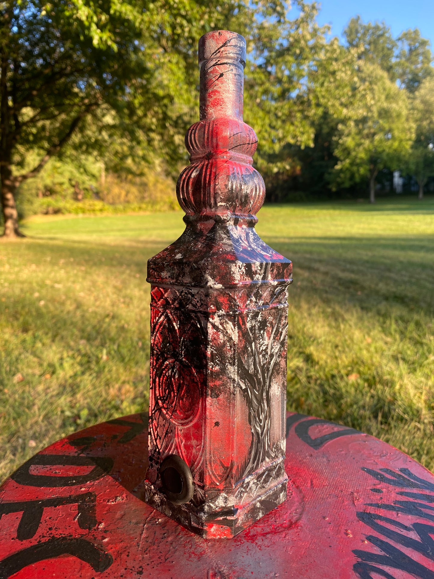 (Crimson Grove) 750ml Adaptive Art piece