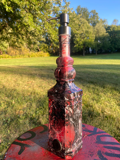 (Crimson Grove) 750ml Adaptive Art piece