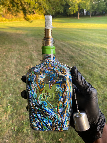 (Neptune's Gift) 375ml E&J Functional Art Bottle