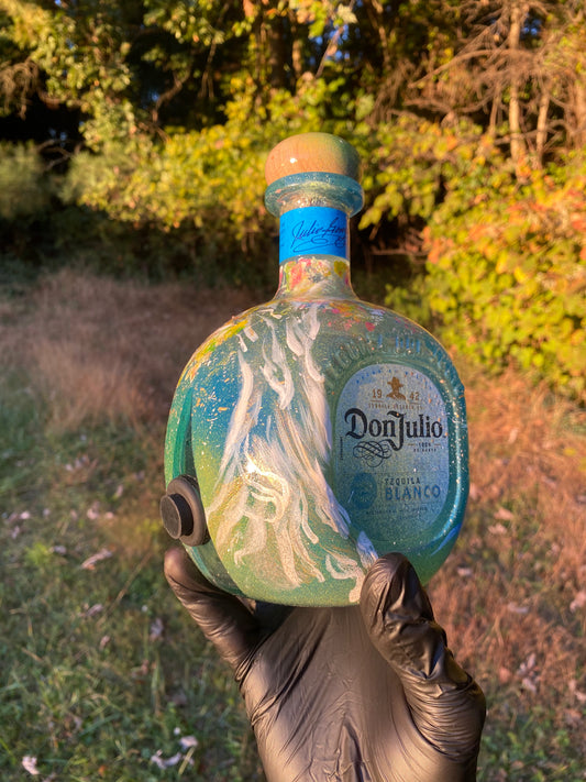 (When the Tree Dreamed of Fire) Don Julio 1L Adaptive Art Piece