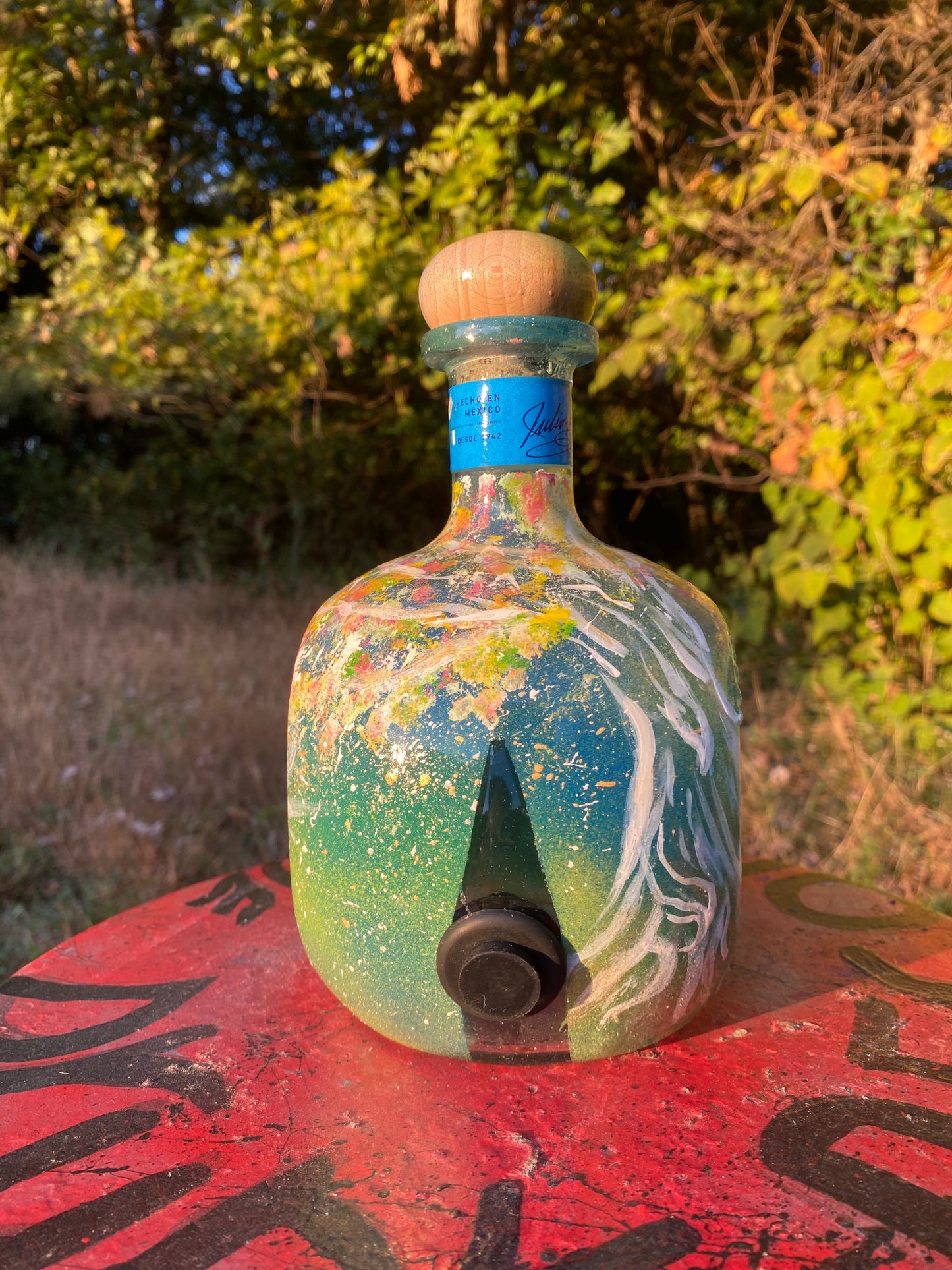 (When the Tree Dreamed of Fire) Don Julio 1L Adaptive Art Piece