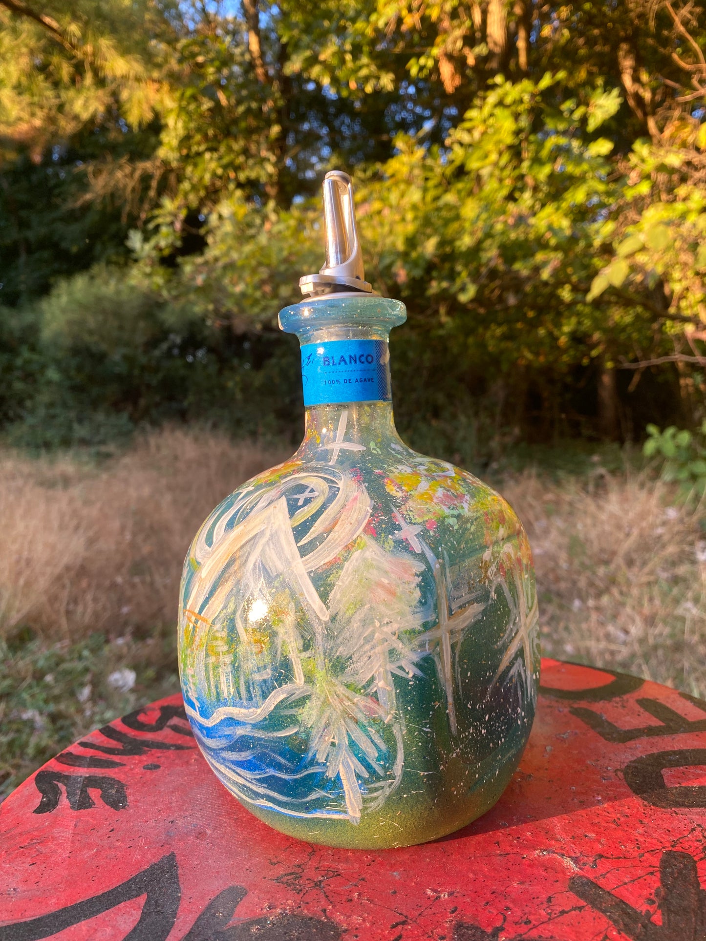 (When the Tree Dreamed of Fire) Don Julio 1L Adaptive Art Piece