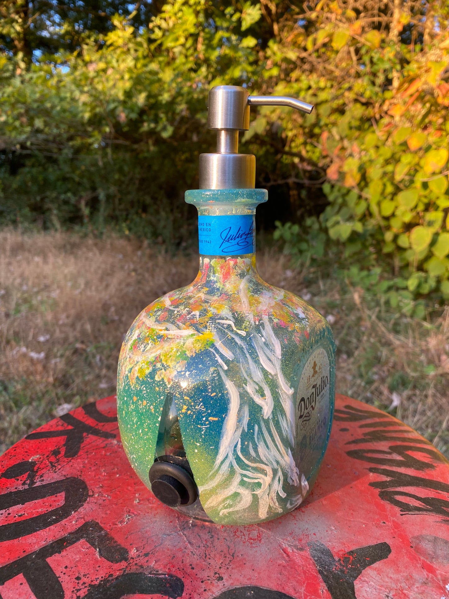 (When the Tree Dreamed of Fire) Don Julio 1L Adaptive Art Piece