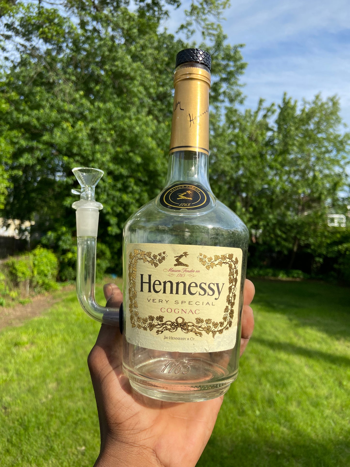 Hennesey 1.75L Glass Canvas