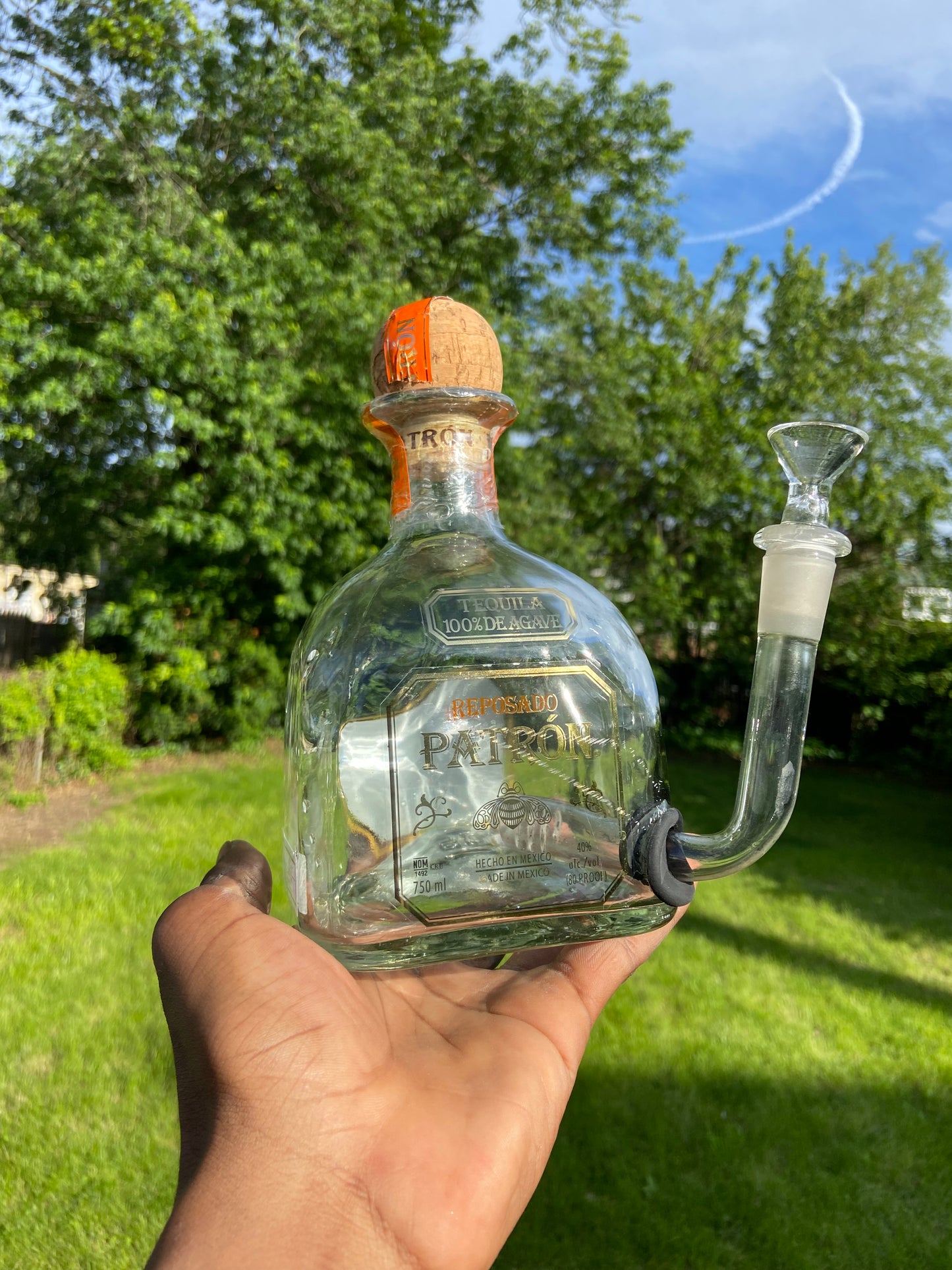 Patron 750ml Glass Canvas