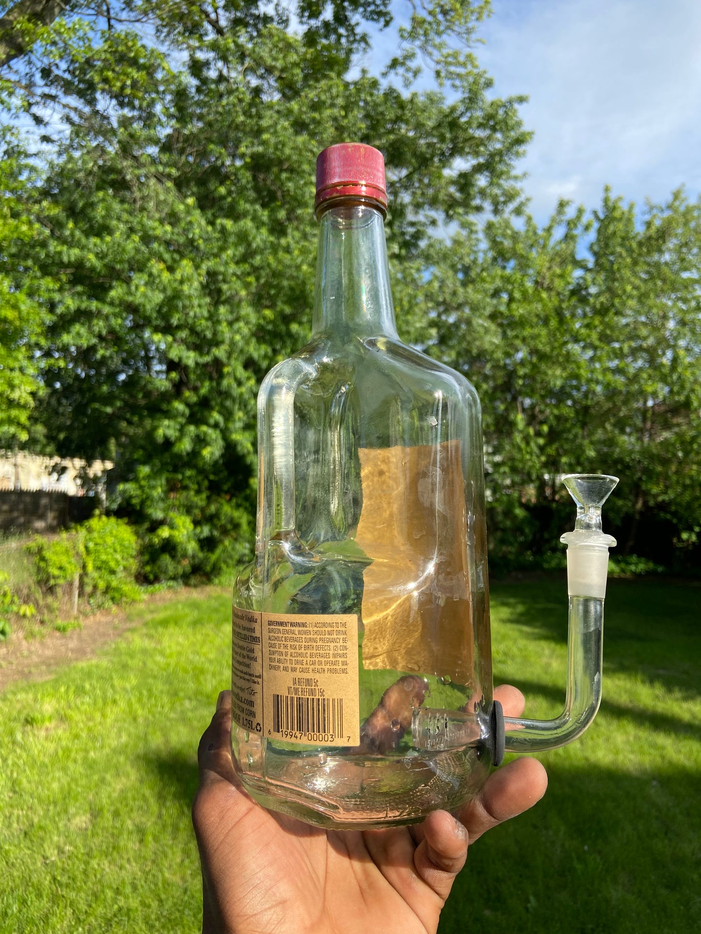 Tito's 1.75L Glass Canvas