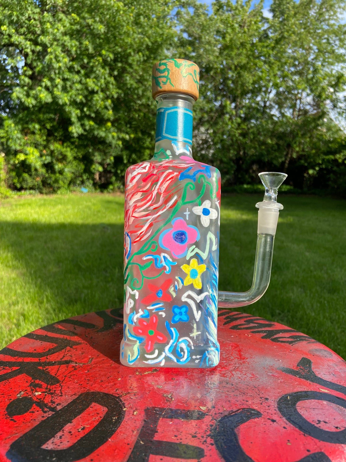 (Olmeca Relic) 750ml Altos Adaptive Art Piece