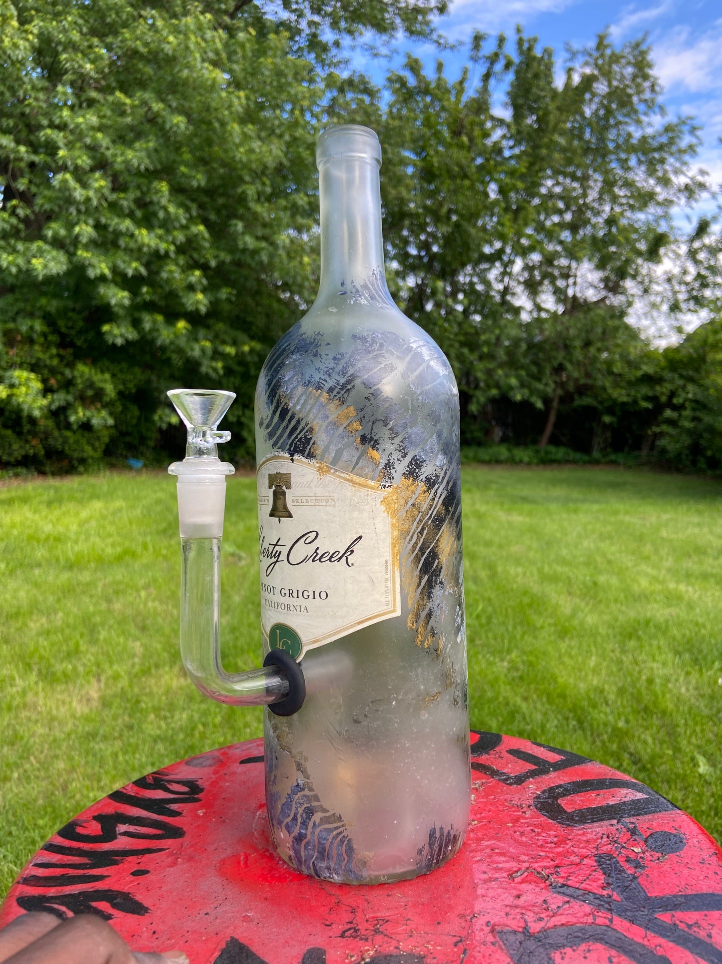 (Velvet Stream) Liberty Creek 1.5L Functional art bottle