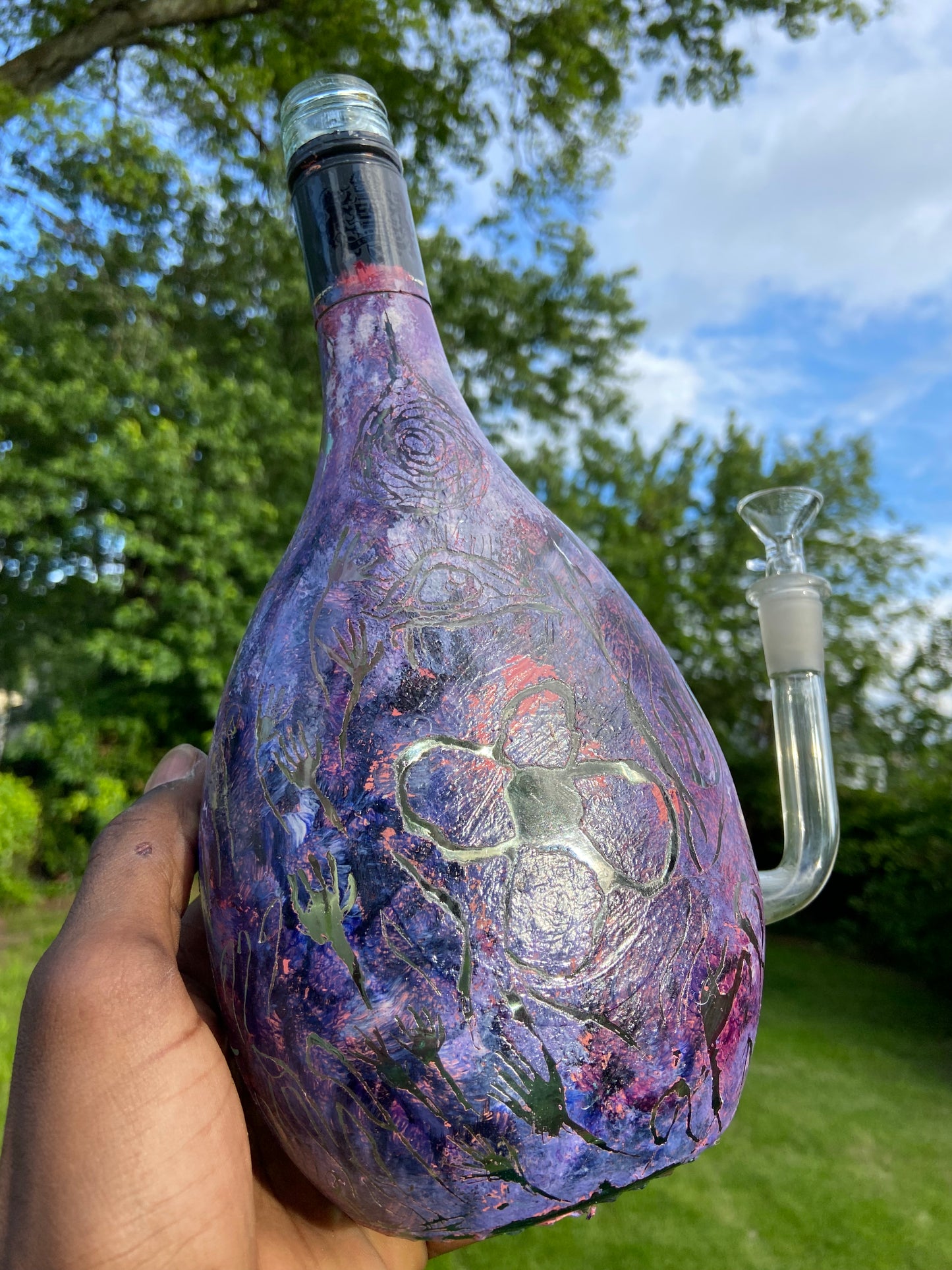 (Velour Spirit) 750ml E&J Functional Art bottle