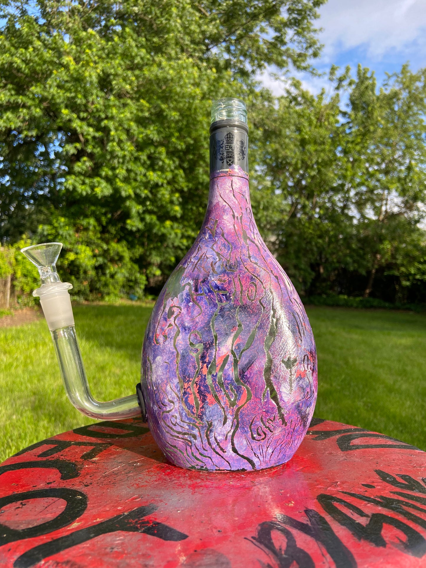 (Velour Spirit) 750ml E&J Functional Art bottle