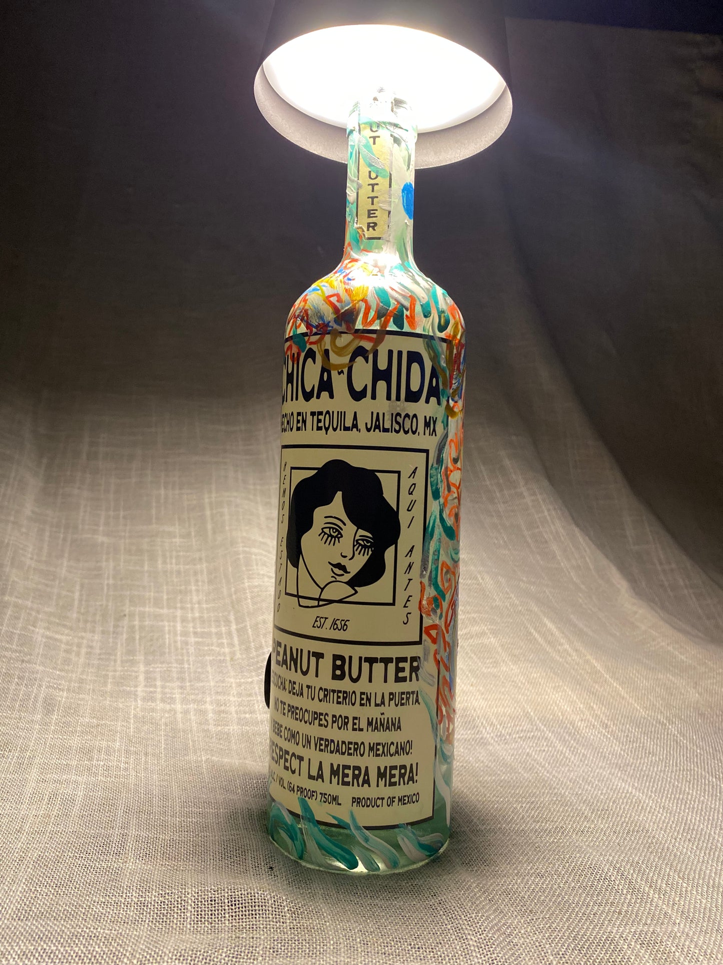 (Tequila Garden) Chica Chida 750 mL Adaptive Art Piece