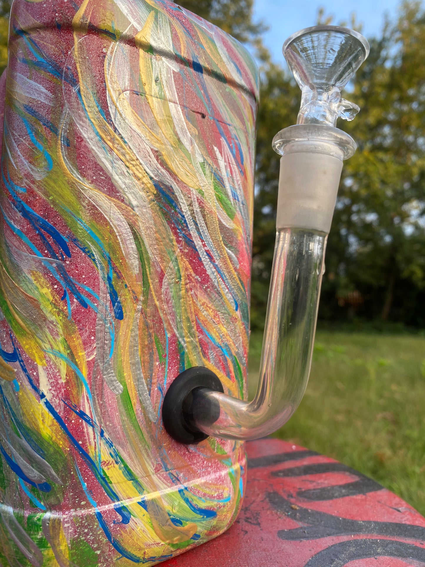 (Burbon Dreams) Jim Bean 1.75ml Adaptive art piece