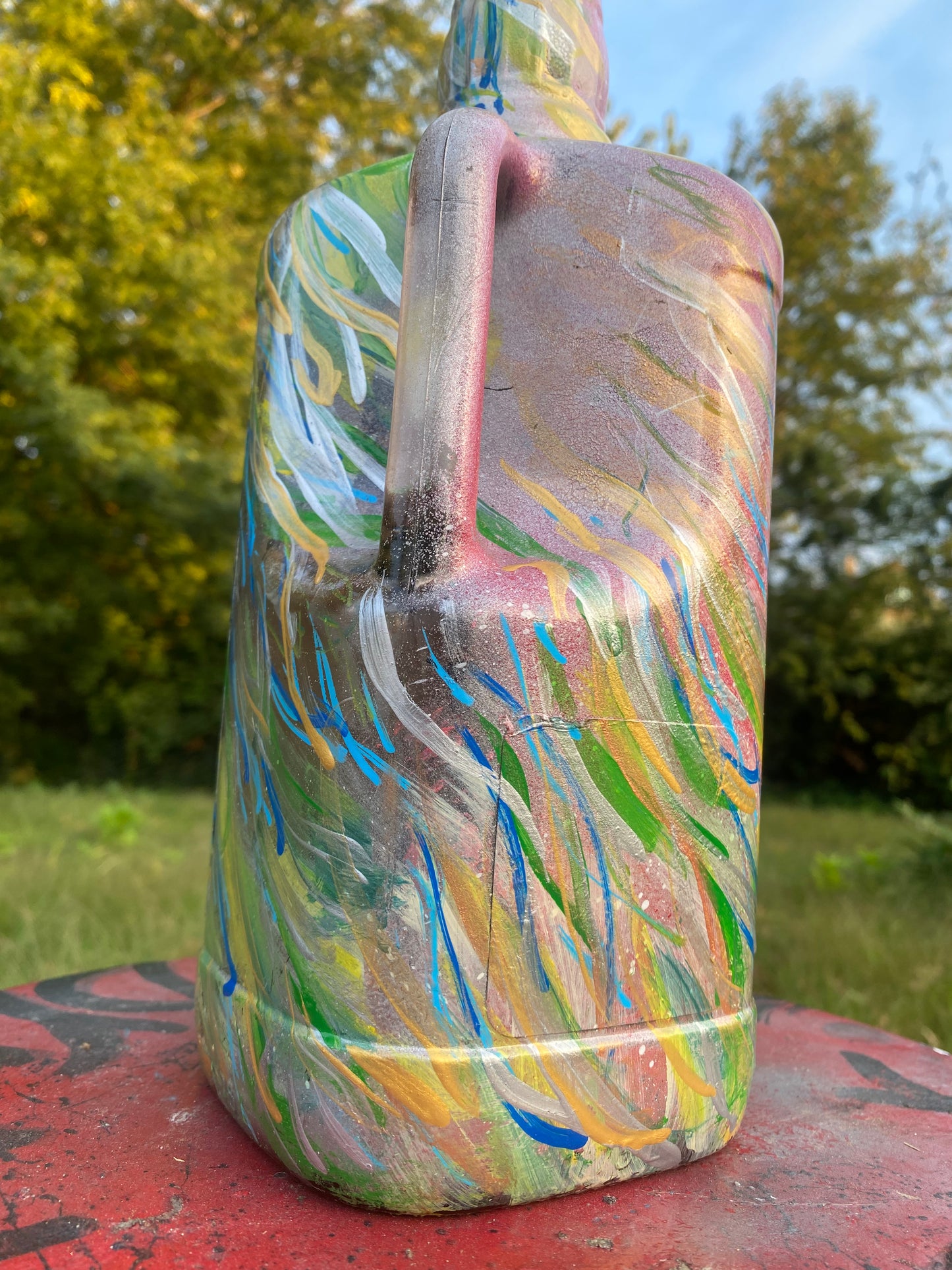 (Burbon Dreams) Jim Bean 1.75ml Adaptive art piece