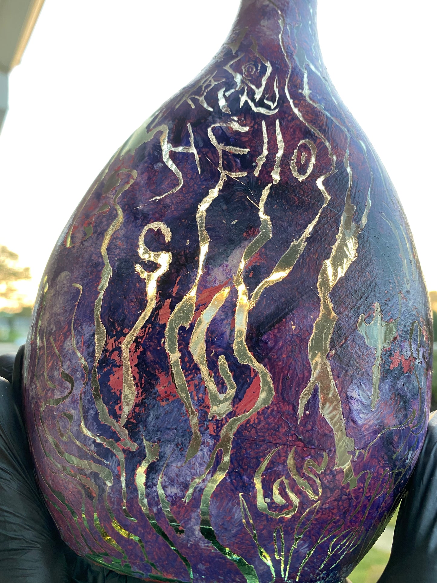 (Velour Spirit) 750ml E&J Functional Art bottle