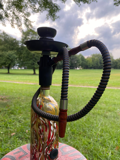 (Burnished Dawn) 750ml Bacardi Adaptive Art Piece