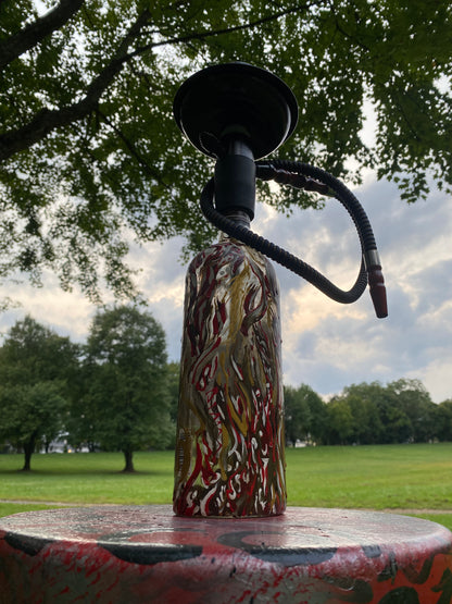 (Burnished Dawn) 750ml Bacardi Adaptive Art Piece