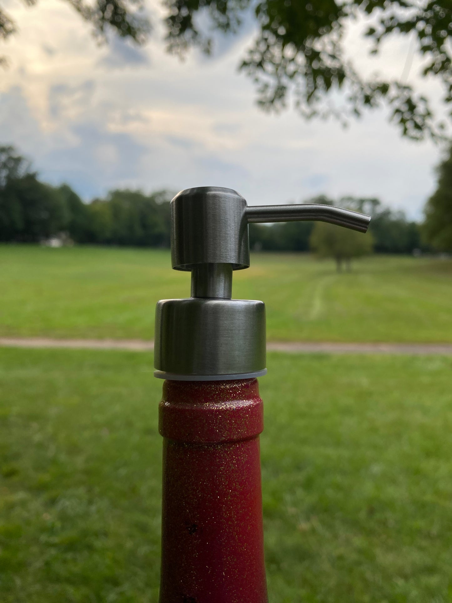 (Still Red ) 750 ml Decorative Art Bottle