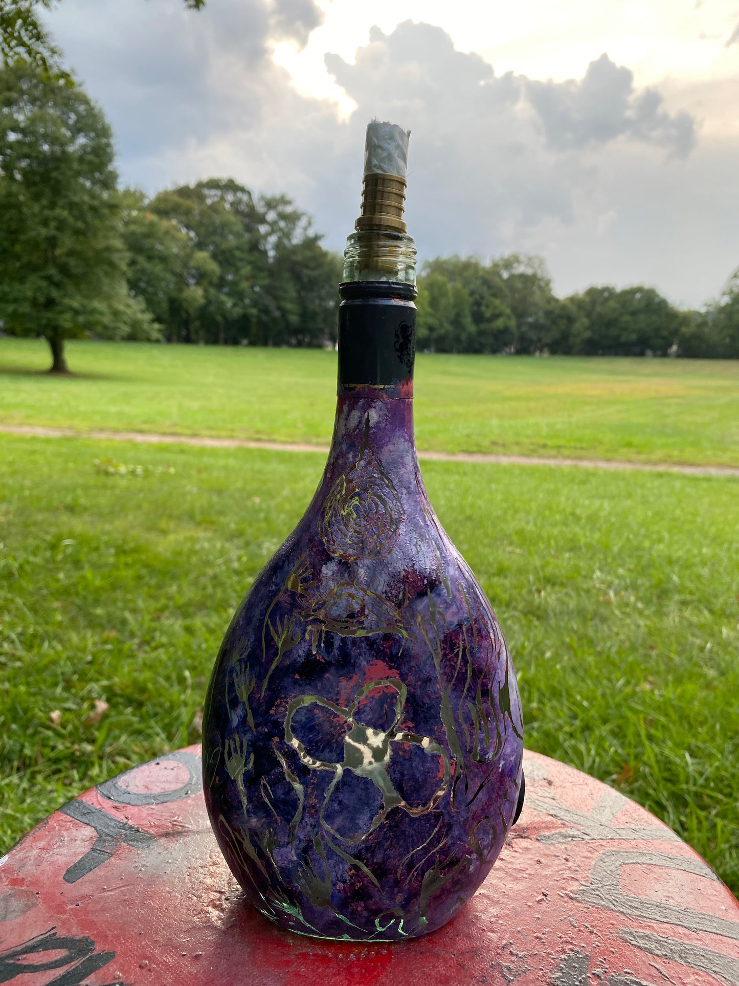 (Velour Spirit) 750ml E&J Functional Art bottle