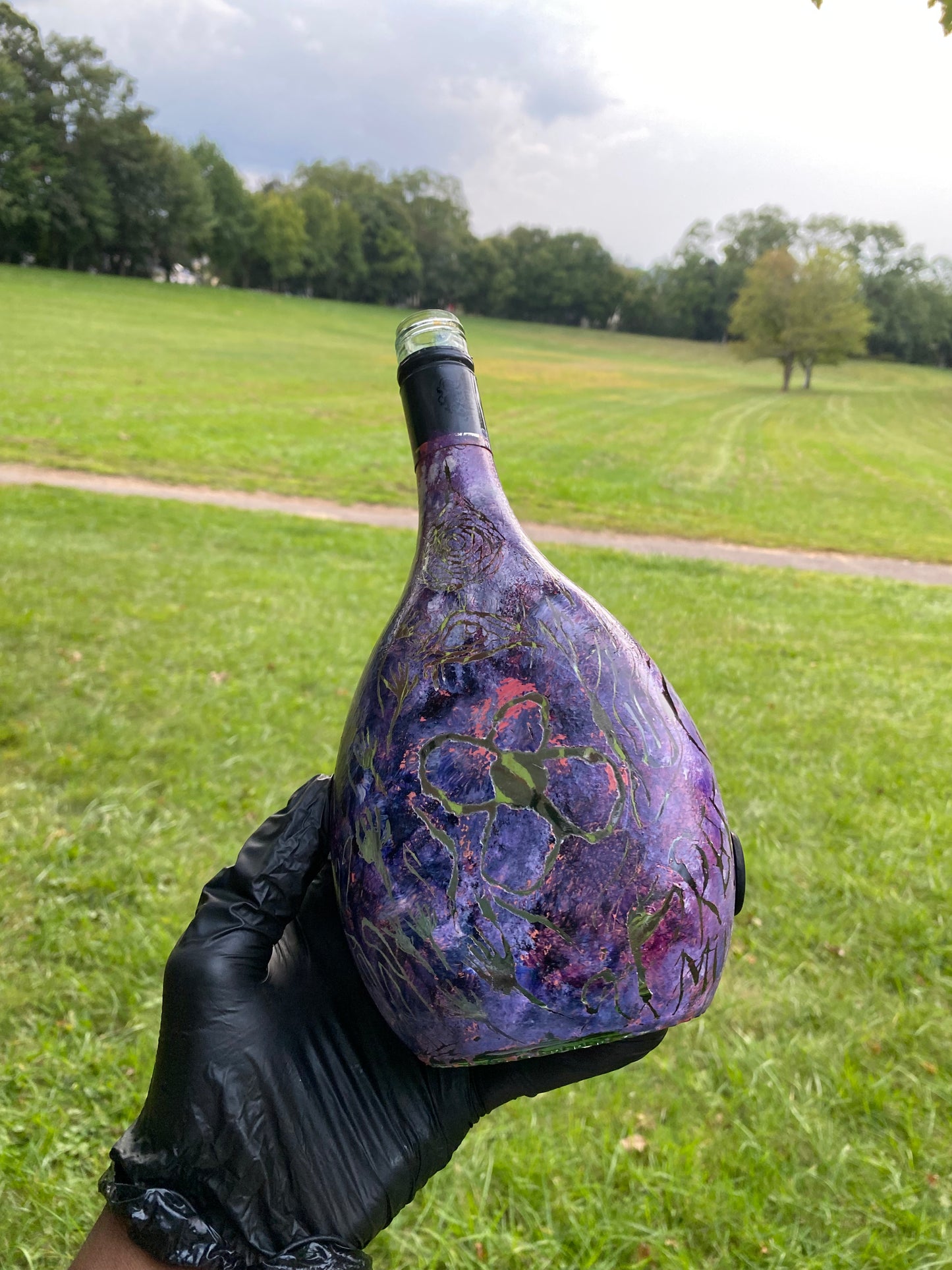 (Velour Spirit) 750ml E&J Functional Art bottle