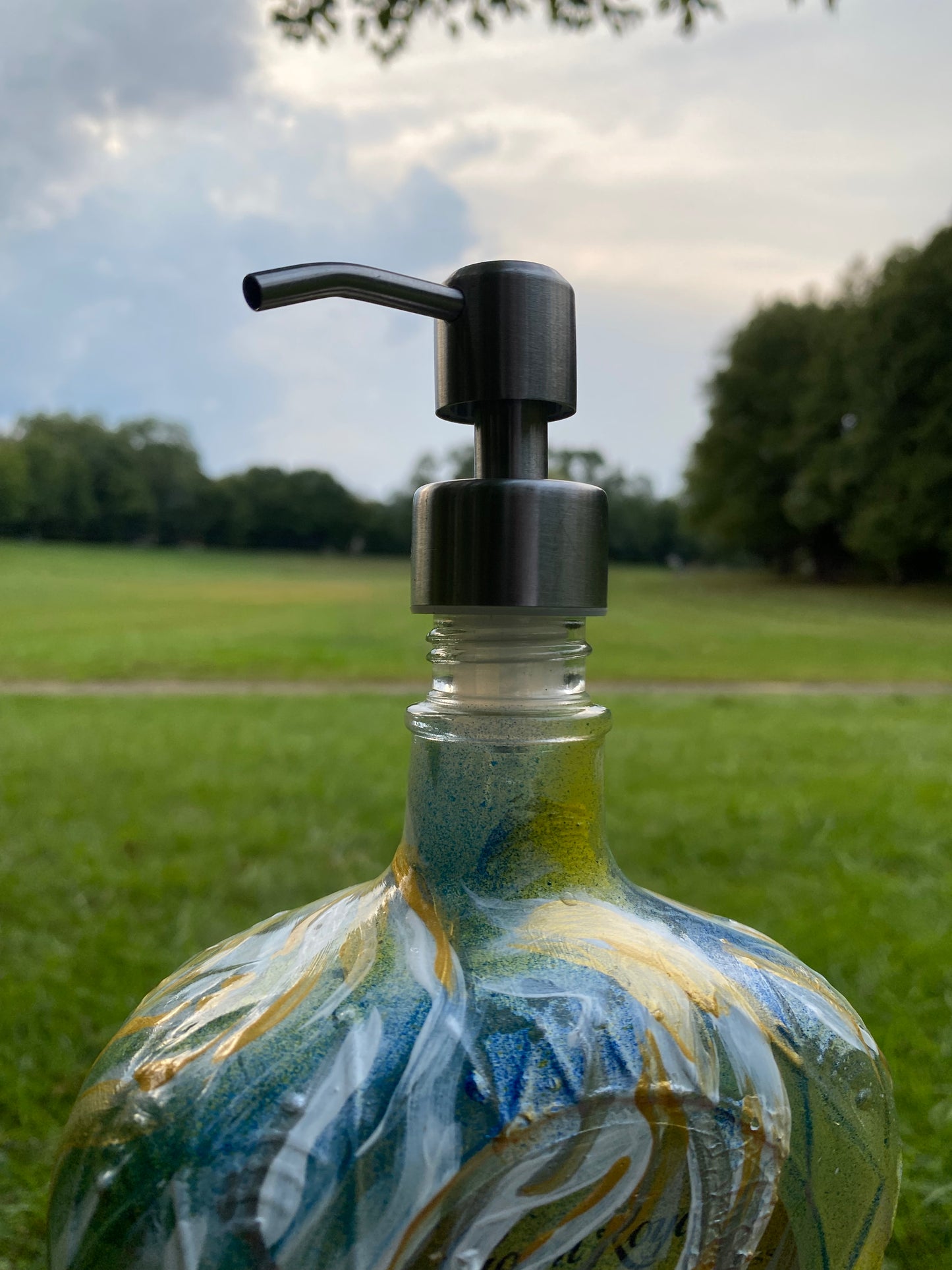 (Celestial Gift) Crown Royal 375 mL Decorative Art Bottle