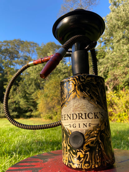 (Golden Rift) 1L Hendricks Gin Functional Art Bottle