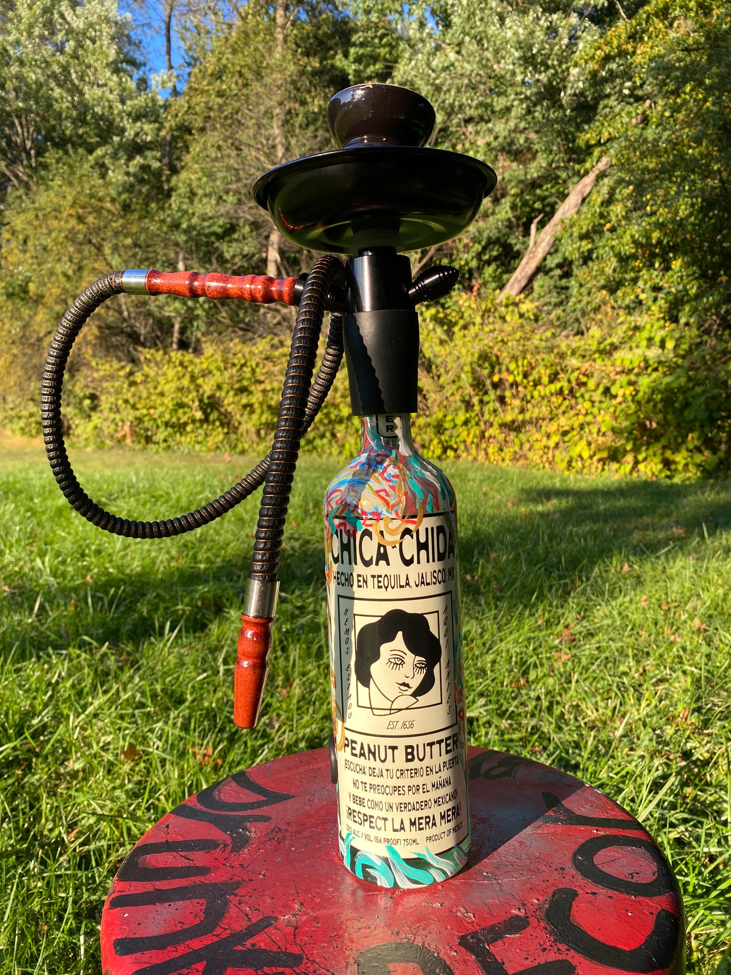 (Tequila Garden) Chica Chida 750 mL Adaptive Art Piece