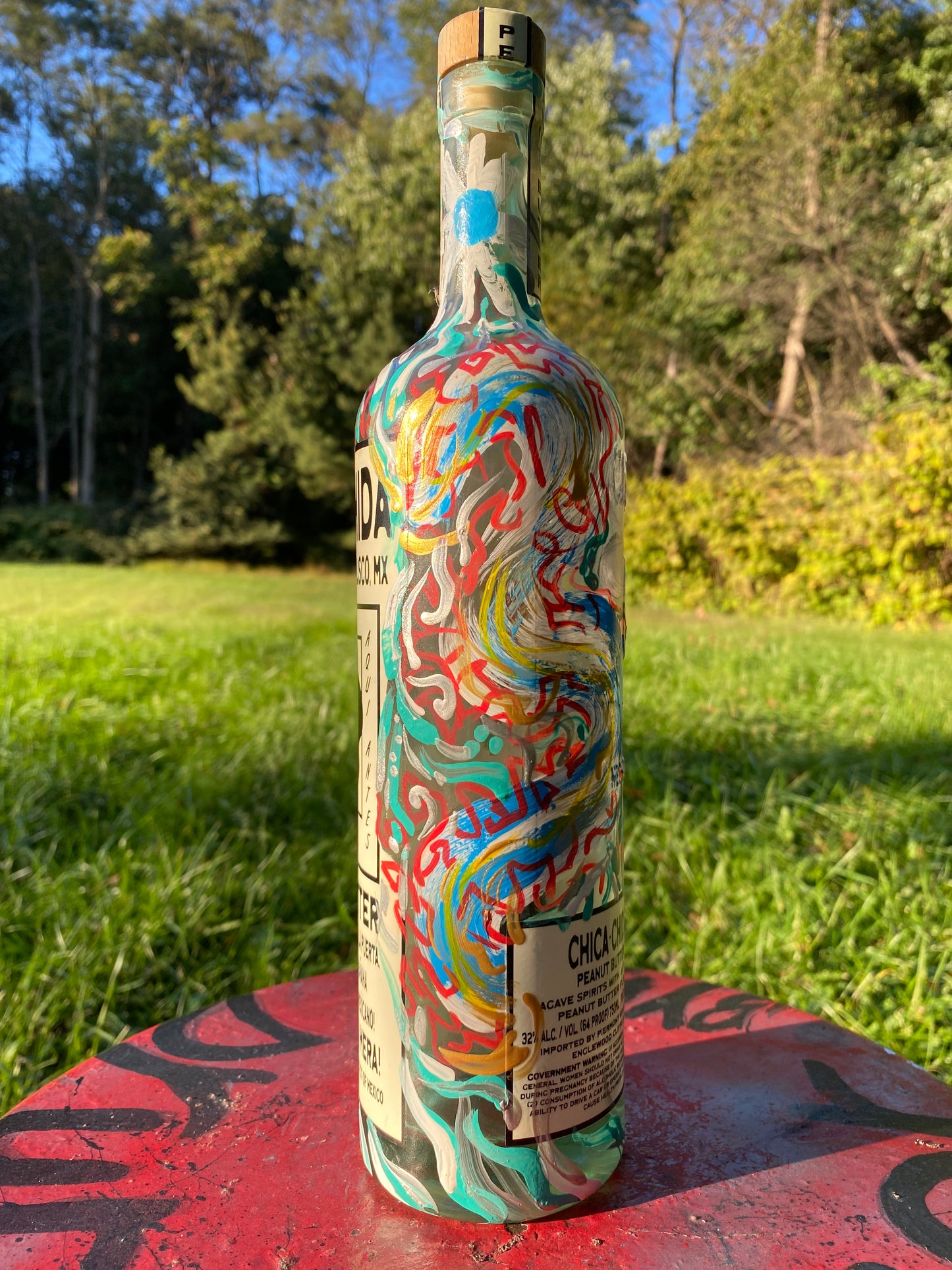 (Tequila Garden) Chica Chida 750 mL Adaptive Art Piece