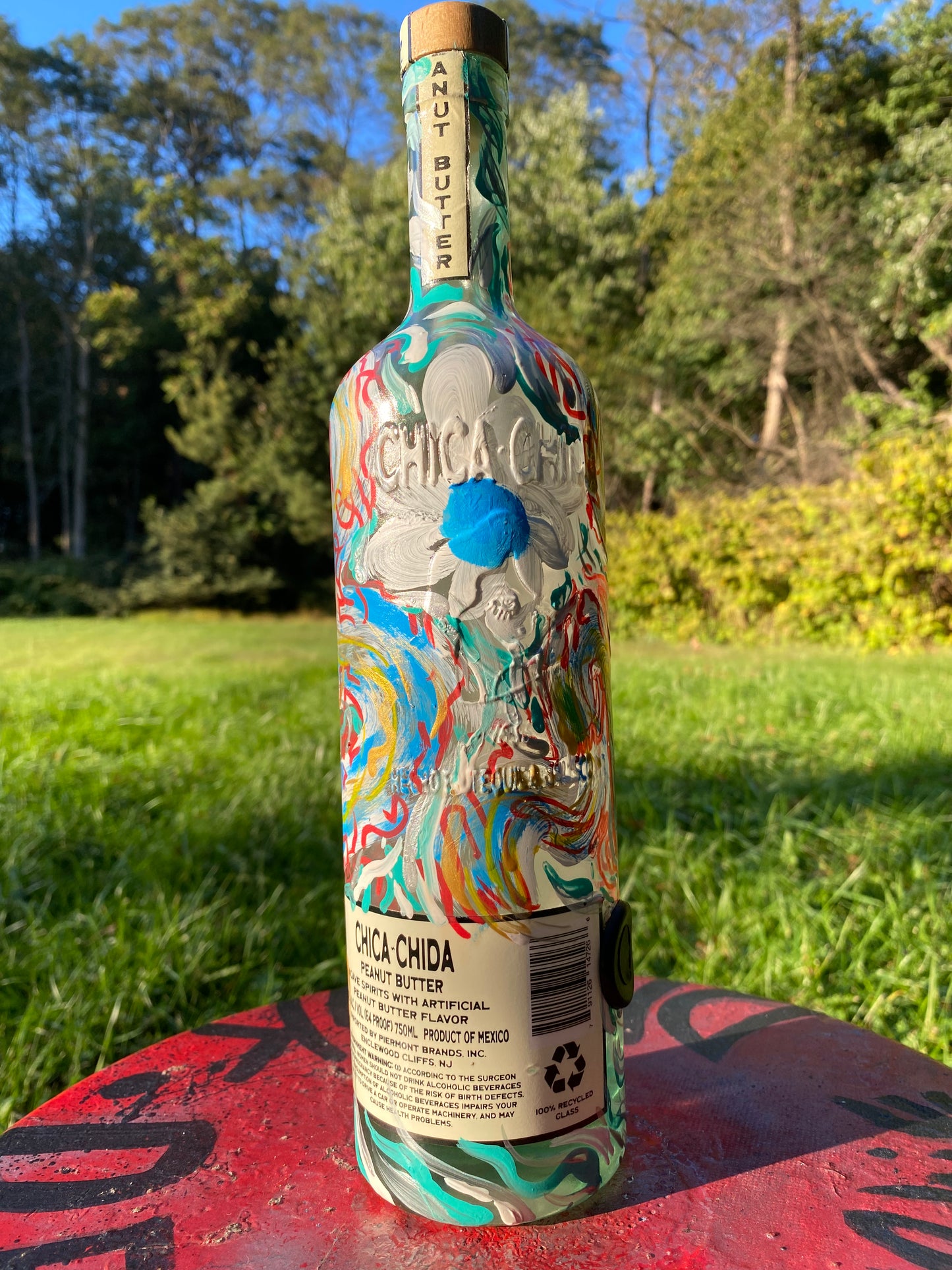 (Tequila Garden) Chica Chida 750 mL Adaptive Art Piece