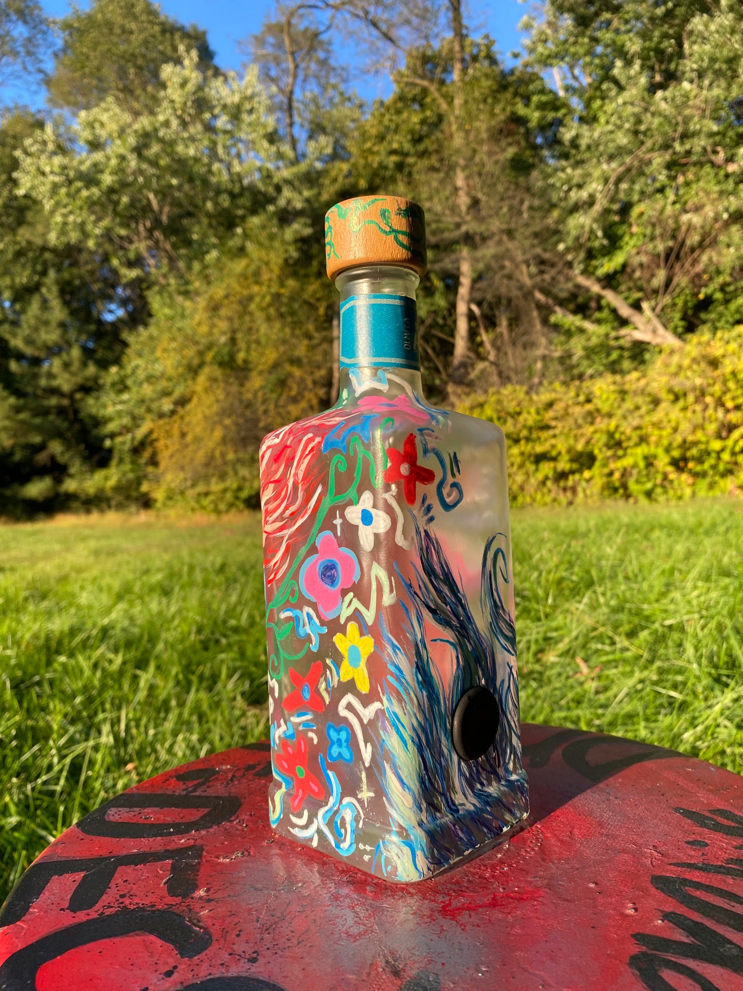 (Olmeca Relic) 750ml Altos Adaptive Art Piece