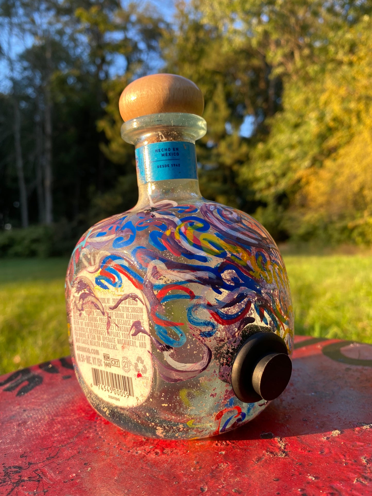 (El Remolino)Don Julio 375 mL Adaptive Art Piece