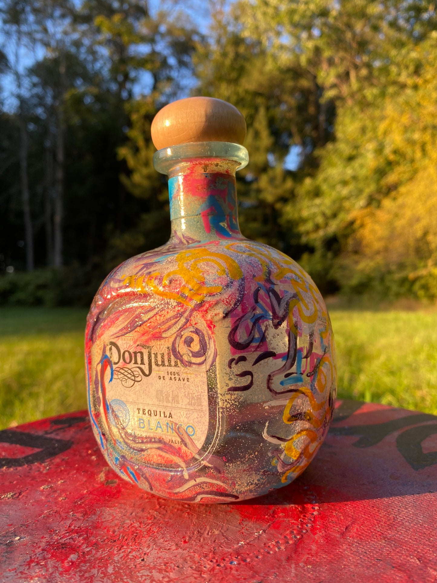 (El Remolino)Don Julio 375 mL Adaptive Art Piece