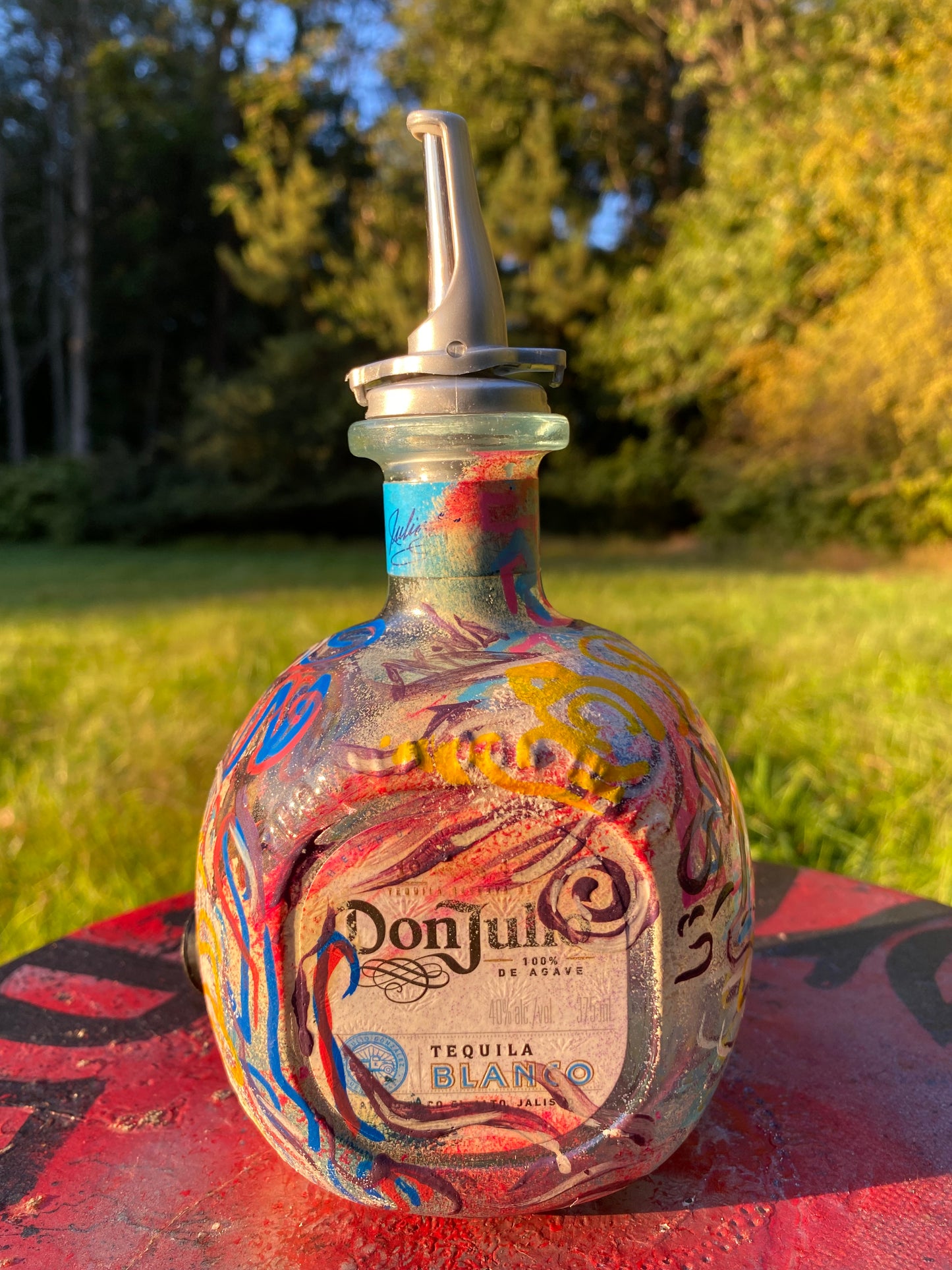 (El Remolino)Don Julio 375 mL Adaptive Art Piece
