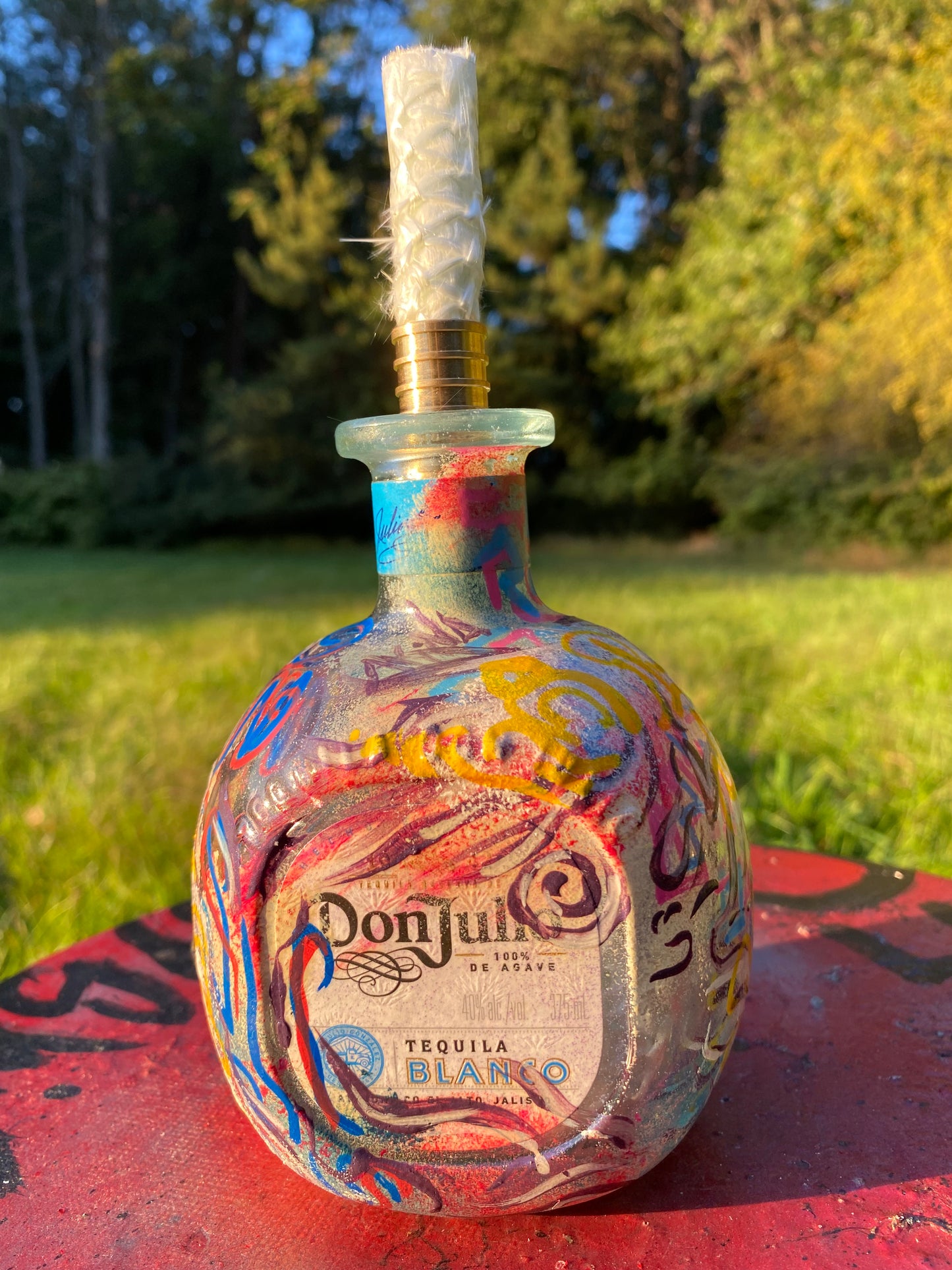 (El Remolino)Don Julio 375 mL Adaptive Art Piece