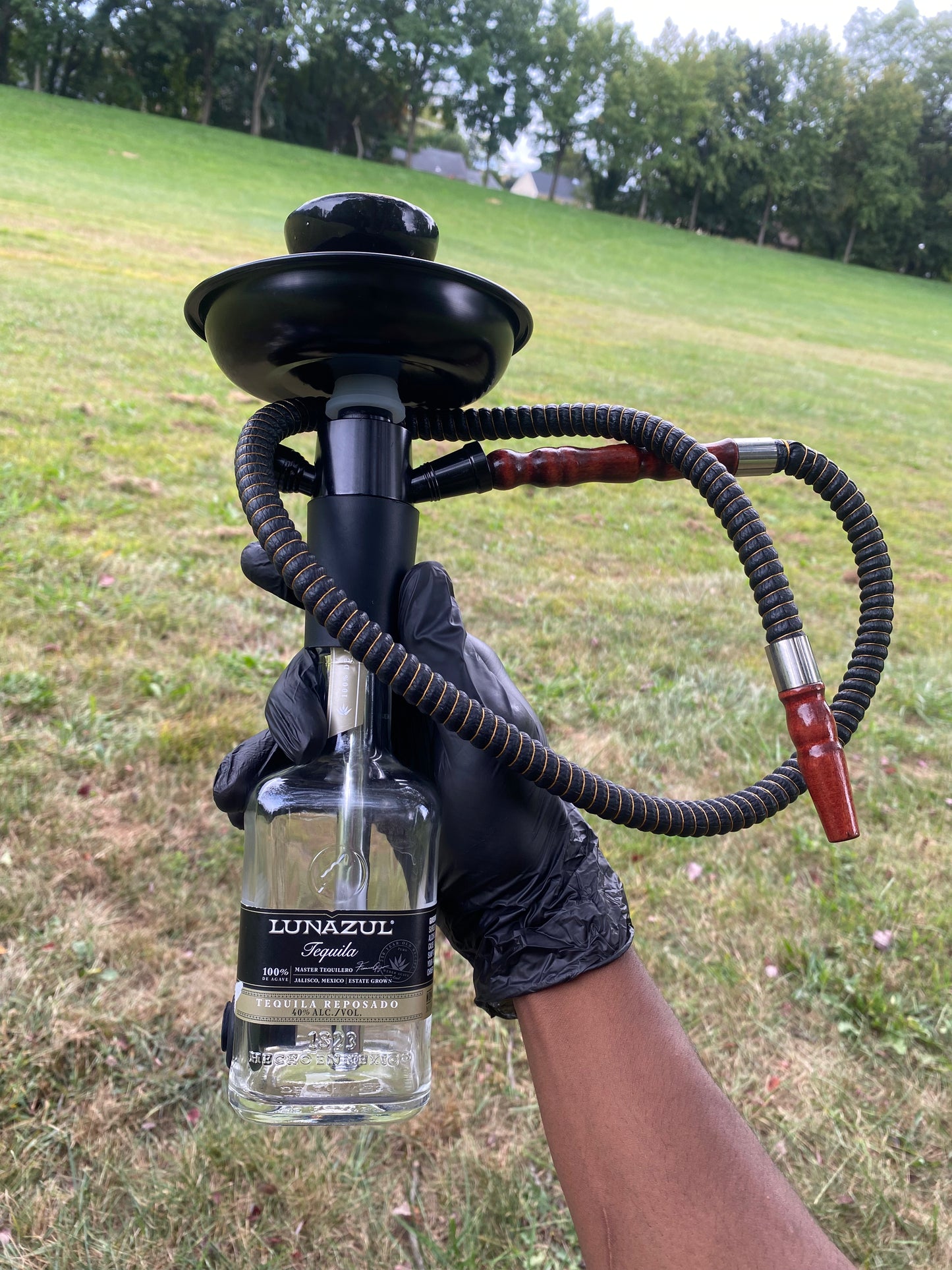 Lunazul 375 ml Glass Canvas