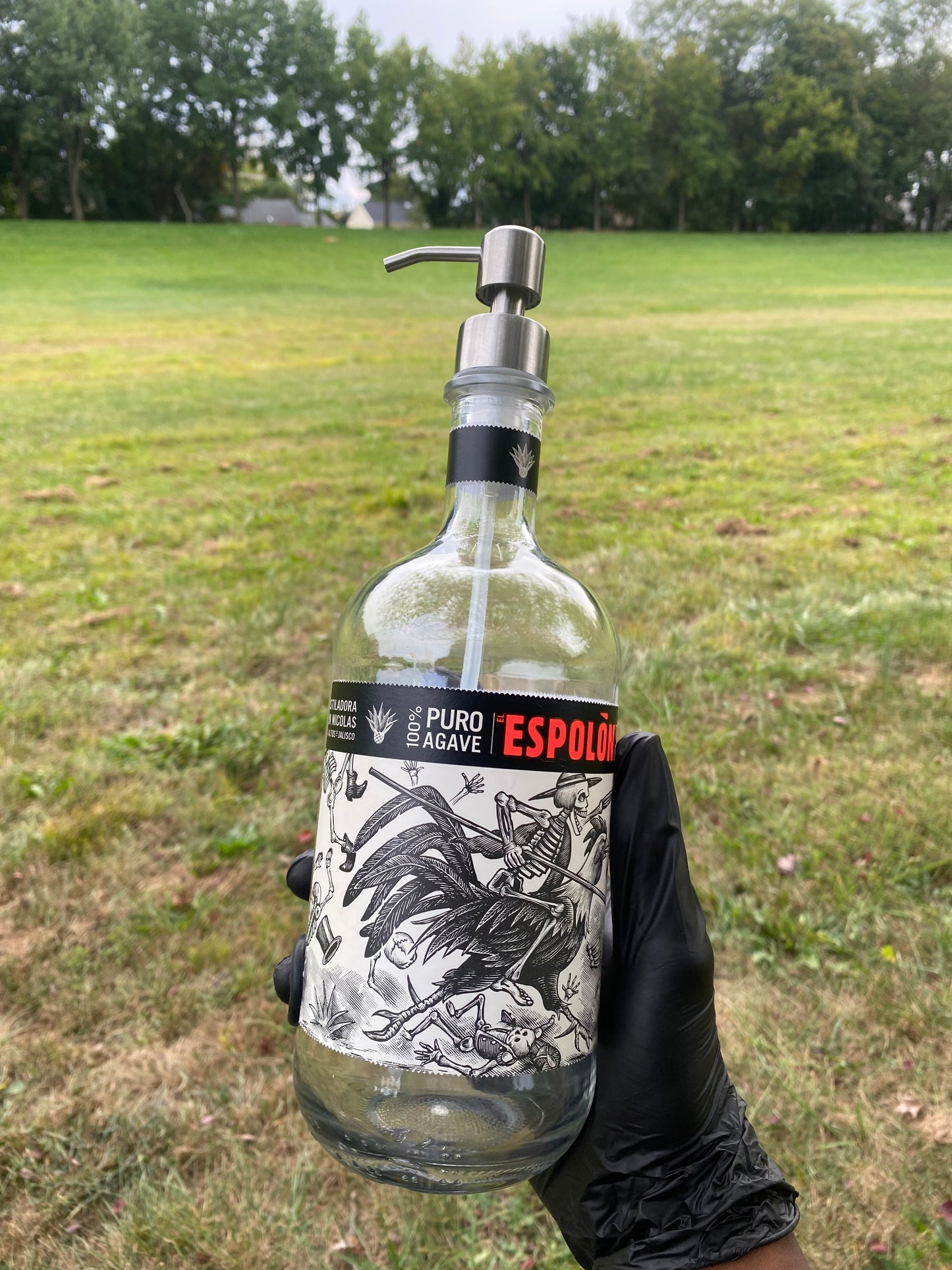 Espolòn 1L Glass Canvas