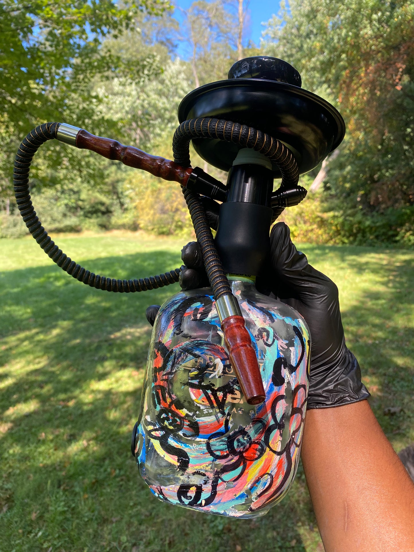 (Tide & turpentine)Jefferson's 750 mL Adaptive art piece