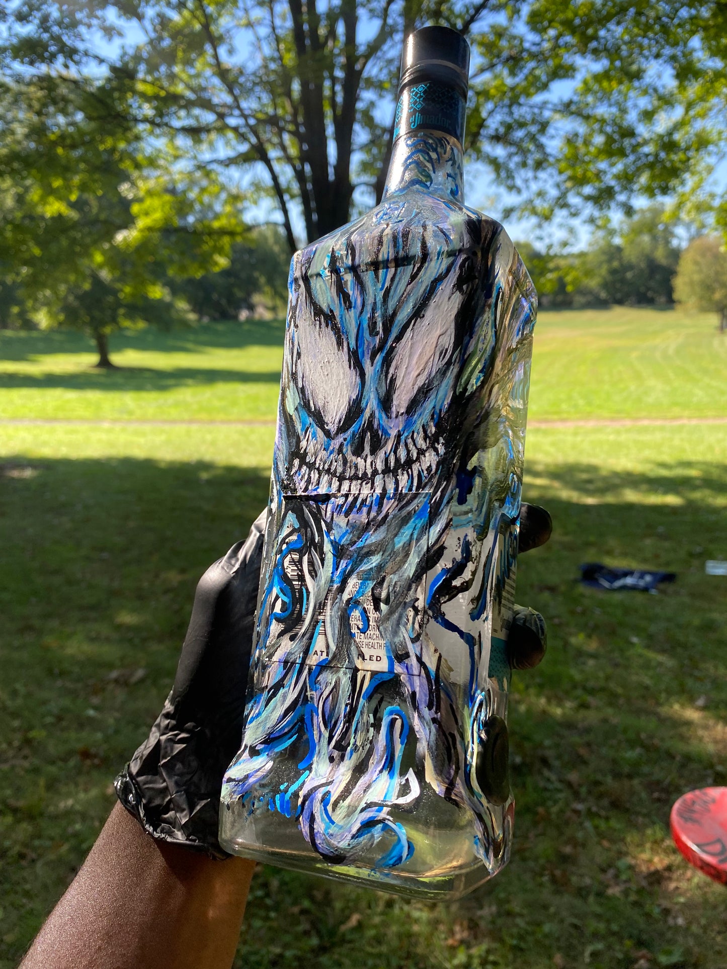 (Fuego Frio) 750ml Jose Cuervo functional Art Bottle